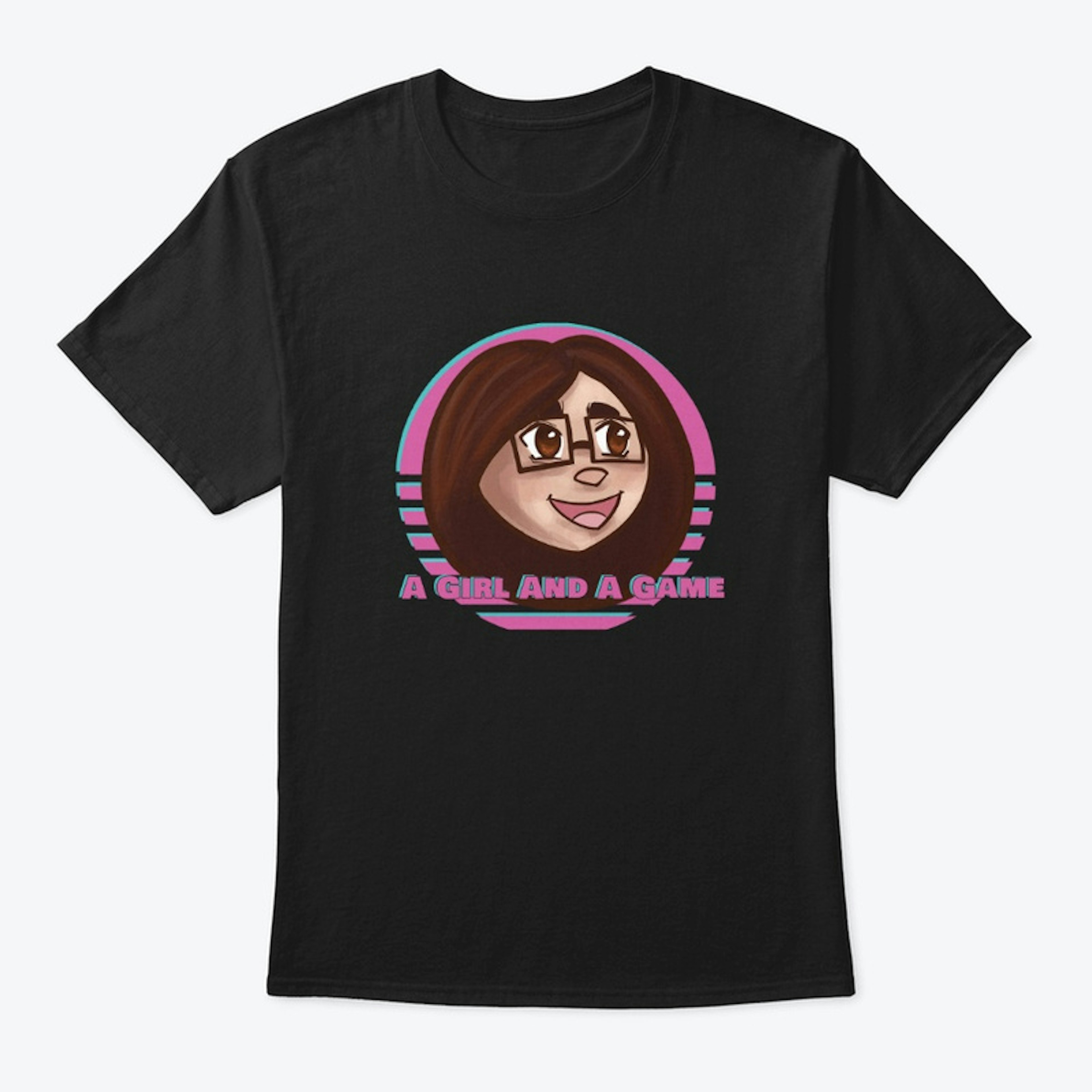 A Girl And A Game Logo Classic Tee