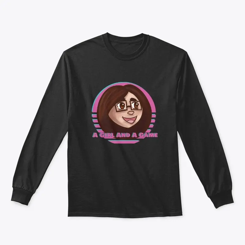 A Girl And A Game Logo Long Sleeve